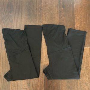 2 pairs Isabel Maternity Active Leggings Size S
